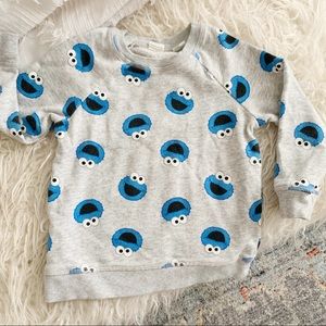 H&M Cookie Monster Sweatshirt